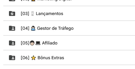 Categoria Afiliado dentro do Cofre Império Digital