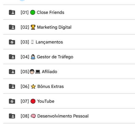 Categoria Marketing Digital dentro do Cofre Império Digital